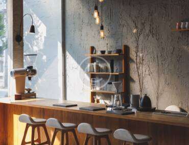 The magical vibe of a small cafe